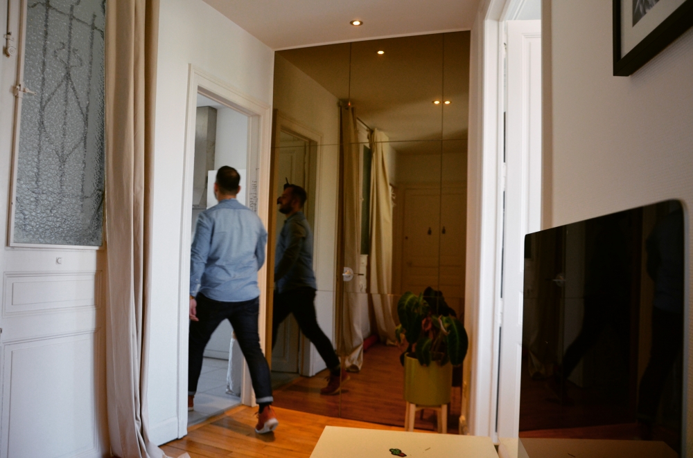 Rangement trompe l'oeil